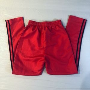 Tic TOC Red and Black Track Pants